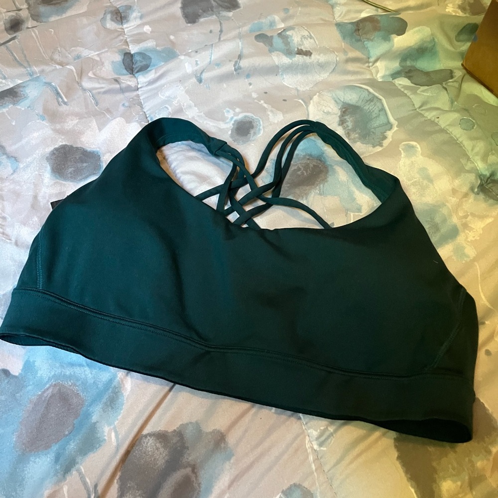 Victorias Secret Green Sport Bra Size Large